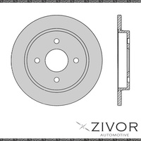 PROTEX Rotor - Rear For FORD FOCUS LR 2D H/B FWD 2000 - 2005 By ZIVOR #DR12241