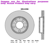 New PROTEX Brake Rotor - Front For MAZDA MAZDA6 GY GYRW 2.0L DR12358