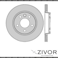 PROTEX Rotor-Rear For VOLKSWAGEN CARAVELLE T5 3D Wgn FWD 2002-2016 #DR12402