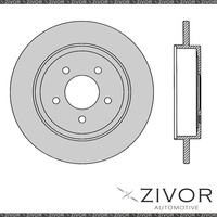 PROTEX Rotor - Rear For MAZDA TRIBUTE 8Z 4D SUV 4WD 2006 - 2008 By ZIVOR DR12449