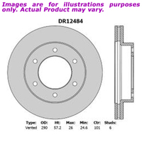 New PROTEX Brake Rotor - Front For HOLDEN FRONTERA MX UES25 3.2L DR12484
