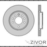 PROTEX Rotor - Front For SAAB 900 . 4D H/B FWD 1993 - 1998 By ZIVOR #DR433
