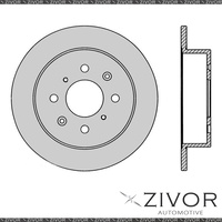 PROTEX Rotor - Rear For HONDA CIVIC EF 2D H/B FWD 1989 - 1991 By ZIVOR