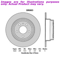 New PROTEX Ultra Brake Rotor For VOLVO V70 2.4L 4D Wagon FWD DR883