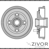 PROTEX Brake Drum For TOYOTA STARLET EP91R 4EFE 4 Cyl MPFI 1996-1999 #DRUM1666