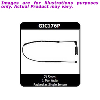 New PROTEX Disc Pad Elect Wear Sensor - Rear For BMW 730i E32 E32 3.0L GIC176P