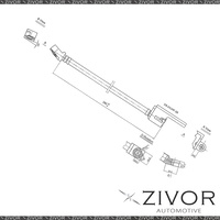 PROTEX Hydraulic Hose - FR For FORD FALCON XB 2D H/Top RWD 1973 - 1976 By ZIVOR