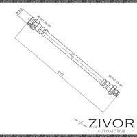 PROTEX Hydraulic Hose-Rear For MAZDA 1300 . 4D Sdn RWD 1970-1977 #H1200