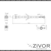 PROTEX Hydraulic Hose-Rear For HOLDEN APOLLO JK, JL 4D Sdn FWD 1989-1993 #H1362