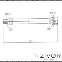 PROTEX Hydraulic Hose-Rear For TOYOTA HILUX KZN185R 4D Wgn 4WD 1995-2000 #H1736