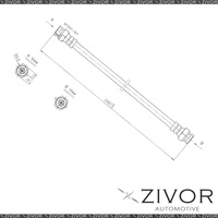 PROTEX Hydraulic Hose - Rear For FORD COURIER PD 4D Ute 4WD 1996 - 1999 By ZIVOR