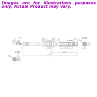 New PROTEX Hydraulic Hose - Front For DAEWOO TACUMA . UF75Z 2.0L H3230