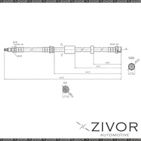 PROTEX Hydraulic Hose-Front For MAZDA MAZDA3 BL 4D Sdn FWD 2009-2014 #H3481