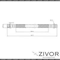 PROTEX Hydraulic Hose - Rear For HYUNDAI GETZ TB 4D H/B FWD 2002 - 2011 #H3531