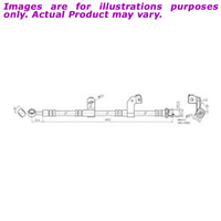 PROTEX Hydraulic Hose - Front Right For KIA GRAND CARNIVAL VQ MB763 3.8L H3579