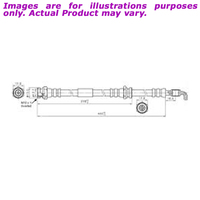 New PROTEX Hydraulic Hose - Front For MAZDA CX-7 ER ER3 2.3L H3686