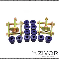 SUPERPRO Greasable Shackle and Bushing Kit For TOYOTA LAND CRUISER - 79 Series