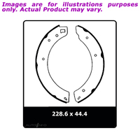 New PROTEX Brake Shoes - Rear For FORD CAPRI MK1 MK1 1.6L 2D Coupe RWD N1169