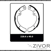 PROTEX Brake Shoes-Rear For NISSAN 1600 510 4D Sdn RWD 1968-1972 By ZIVOR N1339