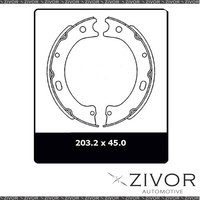 PROTEX Parking Brake Shoe For NISSAN PATROL MQ 4D SUV 4WD 1980 - 1987 By ZIVOR