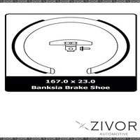 PROTEX Parking Brake Shoe For MITSUBISHI MAGNA TW 4D Sdn FWD 2004 - 2005 #N3219