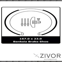 PROTEX Parking Brake Minor Kit For DAEWOO NUBIRA J100, J150 4D 1997-2003 #N3220