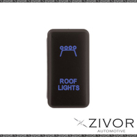 New Hulk 4X4 Push Button Switch-Early For Toyota-Roof Lights-Blue #HU1403B