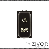 Hulk 4X4 Push Button Switch For Mitsubishi-Driving Light-Amber By Zivor
