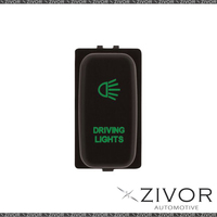 Hulk 4X4 Push Button Switch For Mitsubishi-Driving Light-Green By Zivor
