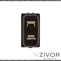 Hulk 4X4 Push Button Switch For Mitsubishi-Roof Lights-Amber By Zivor
