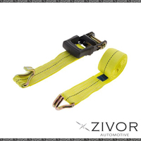New Hulk 4X4 Pkt 1 Heavy Duty Ratchet Tie Down 3.6M 1100Kg 50Mm Yellow #HU5350