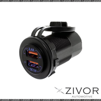 Hulk 4X4 Quick Charge Qc3.0 Dual Usb Socket By Zivor #HU6630B