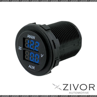 New Hulk 4X4 Dual Dc Voltmeter #HU6660B