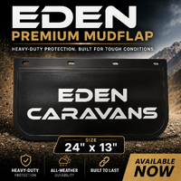 Heavy Duty Mudflap 24x13"(610x330mm) For Truck 4x4 4WD Caravan Trailer #EDEN