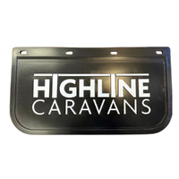 Heavy Duty Mudflap 24x13"(610x330mm) For Truck 4x4 4WD Caravan Trailer #HIGHLINE