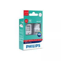 New PHILIPS Globe W21 Led Red 12V (11065Ulrx2) #11065ULRX2