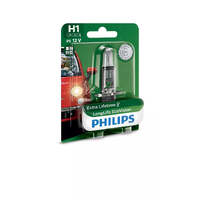 PHILIPS Globe H1 12V 55W Single Blister Pack Longlife Eco Vision (12258Llecob1)