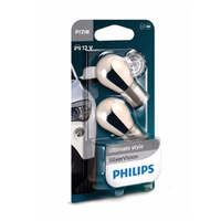 New PHILIPS Silver Vision Conventional Interior & Signaling Pack of 2 #12496SVB2