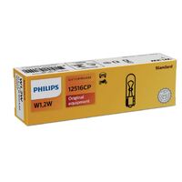 New PHILIPS Globe W12W 12V 10Pack (12516Cp) #12516CP