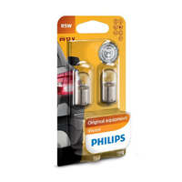 New PHILIPS Globe R5W 12V Twin Blister Pack (12821B2)