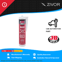 J-B WELD Hi Temp Red Gasket Maker & Sealant RTV Silicone Cartridge 300ml 31914