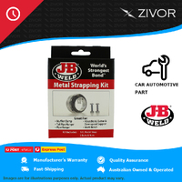 New J-B WELD Muffler Clamp & Tail Pipe Hanger Metal Strapping Kit 5Ft 37990