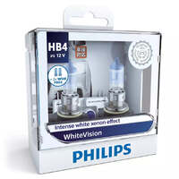 New PHILIPS GLOBE HB4 W5W 51W TWIN PACK WHITE VISION ULTRA (9006WHVSM)