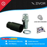 GEAR-X Mag Long Shank , Cragar Lock Set 12mm x 1.50mm Lock Nut & Washer MLLS150