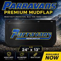 Heavy Duty Mudflap 24x13"(610x330mm) For Truck 4x4 4WD Caravan Trailer #PARRAVANS