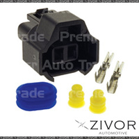 RACEWORKS Denso Multi-Fit Lug Injector Connector For Kia Sorento BL 3.5L G6CU 4D