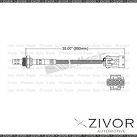 WALKER Post Catalytic Oxygen Sensor For Volvo C70 2.3 Turbo B5234T3 5Cyl EGO-061