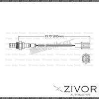 New NGK Pre-Catalytic Oxygen Sensor For Mazda 626 GC 2.0 Turbo FET 4 Cyl EGO-086