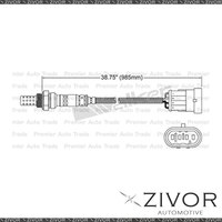 New NGK Pre-Catalytic Oxygen Sensor For Fiat Coupé 2.0 175A3.000 5 Cyl #EGO-166