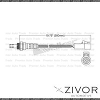 FAE Pre-Catalytic Oxygen Sensor Front For Ford Escape BA 3.0 AJ 6 Cyl #EGO-175